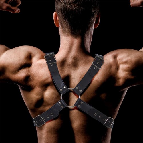 darom-male-chest-bondage-harness-vegan-leather (1)